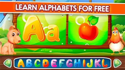 Learn Abc Alphabet Abc Games Kids Learn Letter Abc Flash Card From A To