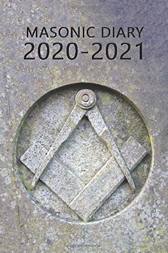 Masonic Diary 2020 2021 The 16 Month Stone Freemason Diary For 2020