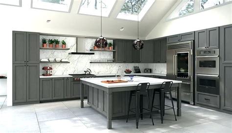 Shaker style kitchen cabinets images off white nz via gammaphibetaocu.com. Image result for what color to paint above my gray ...