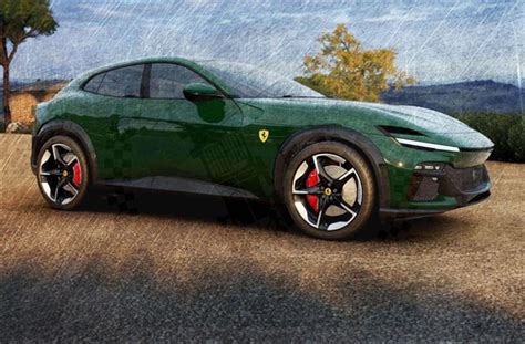 Ferrari Purosangue 2022 Green By Looksmart
