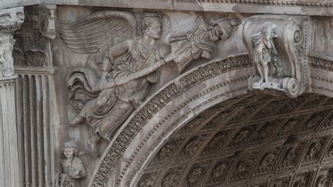 Victoria Detail Of A Winged Figure Of Victory From The Arc Flickr