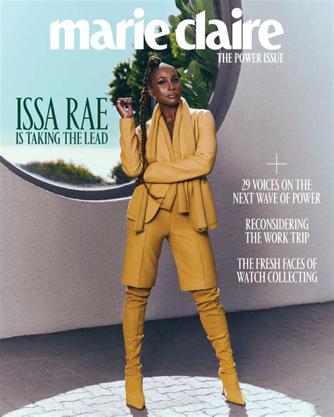 Must Read Issa Rae Covers Marie Claire Rebag And Thredup Announce