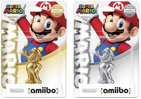 Nintendo Announces Gold And Silver Super Mario Edition Amiibo Figures For