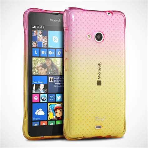 Microsoft Nokia Lumia 535 Case Colorful Edge Bumper Phone Case Cover