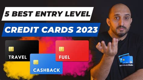 Best Credit Cards 2023 Best Entry Level Credit Cards Youtube