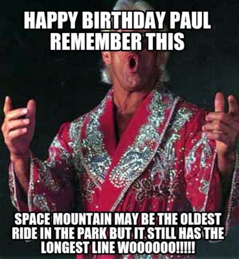 Ric Flair Happy Birthday Memes
