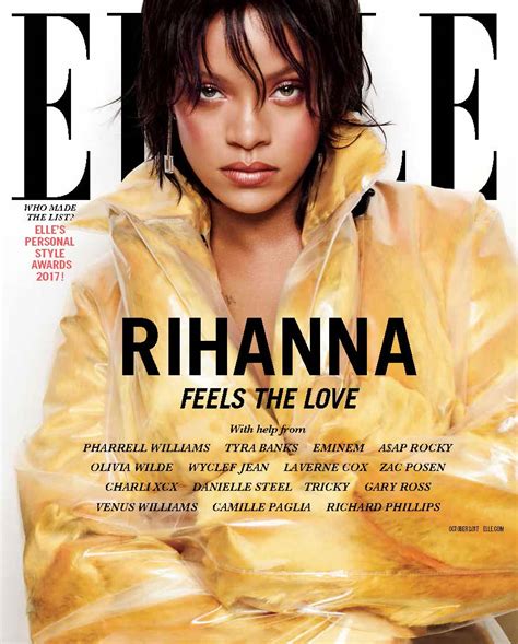 Rihanna Feels The Love In Stunning Elle Covers Reveals The