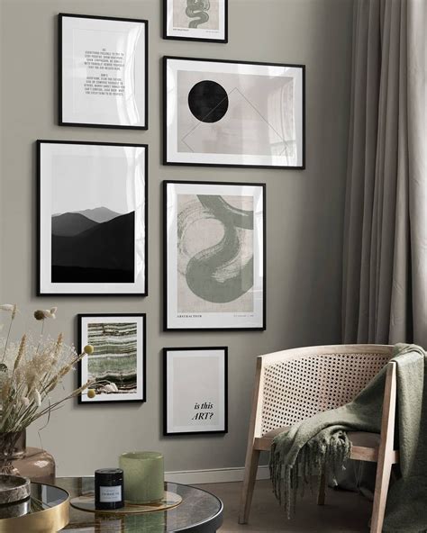 Perfect Gallery Wall | Gallery wall, Industrial wall art, Decor