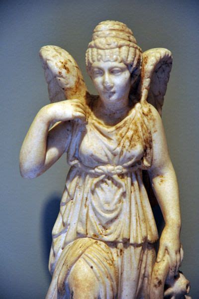 She was known for dishing out punishments to people who blasphemed against the gods. Nemesis, goddess of retribution, Roman ca 150 AD