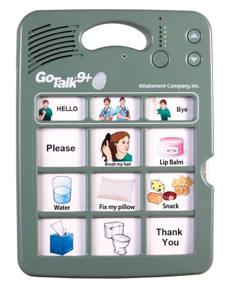 Gotalk 9 Lite Touch Aac Device By Attainment Company