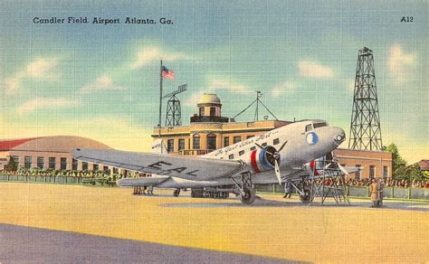 Atlanta Airport In The Early 1930s Sunshine Skies
