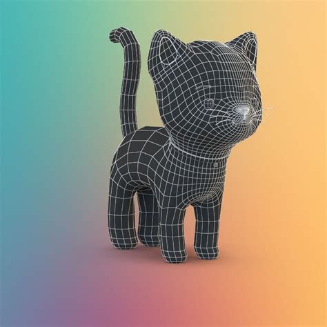 7 Ideas For Cartoon Cat 3d Model Trevor Discount Mockup Gambaran