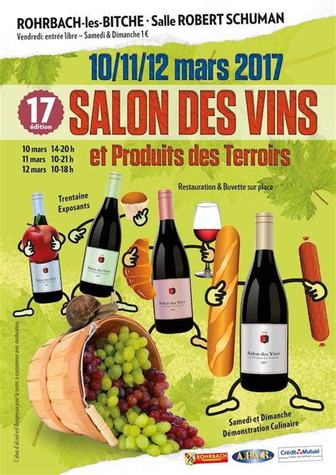 Salon Des Vins Et Produits Du Terroir à Rohrbach Lès Bitche