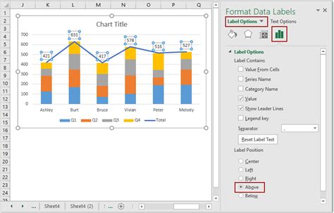 How To Show Total In Stacked Bar Chart Powerpoint Best Picture Of