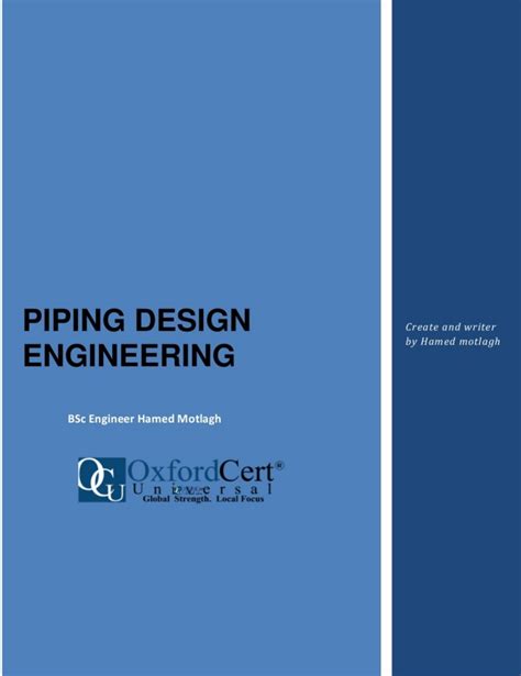 Piping Design Engineering Handbook