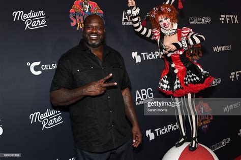 Shaquille Oneal Attends Shaqs Fun House At Shrine Auditorium And