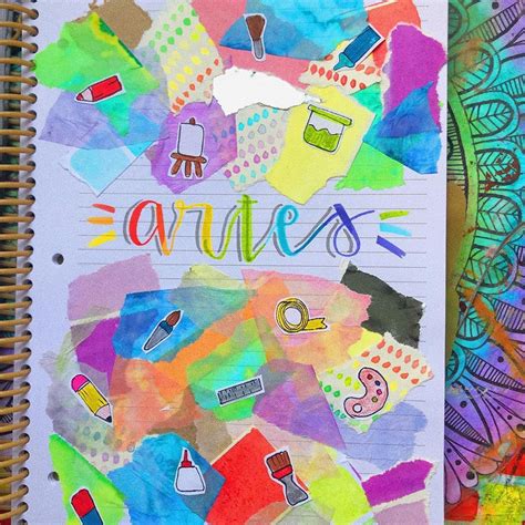 Portada De Artes 💕 Apuntes School Notebook Dibujos Studygram