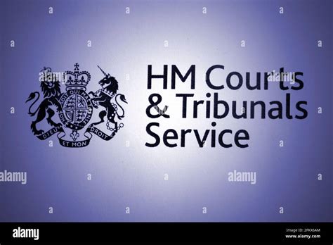 HM Courts & Tribunals Service logo Stock Photo - Alamy