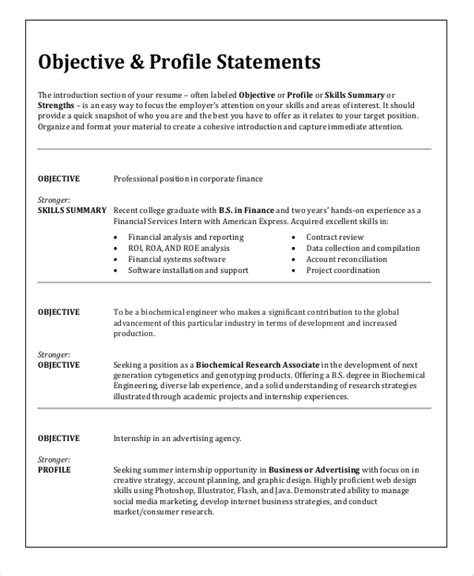 Top 10 Resume Objective Examples And Writing Tips
