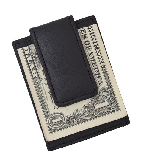 Mens Leather Magnetic Money Clip Wallet Scully Western Wallet Mens
