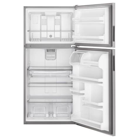 Maytag 18 Cu Ft 30 In Wide Top Freezer Refrigerator With Powercold