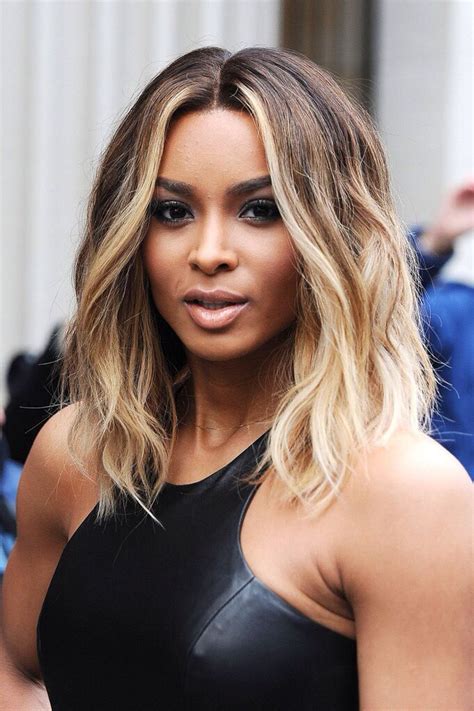 Ciara Blond Ombre Ombre Hair Color Blonde Wig Short Ombre Ombre