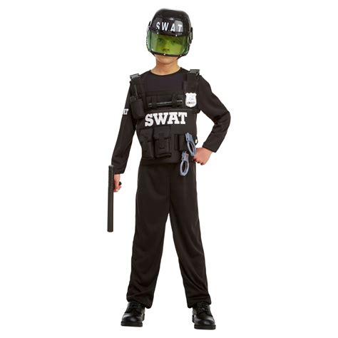 Halloween Boys Swat Deluxe Costume M8 10 Hyde And Eek Boutique