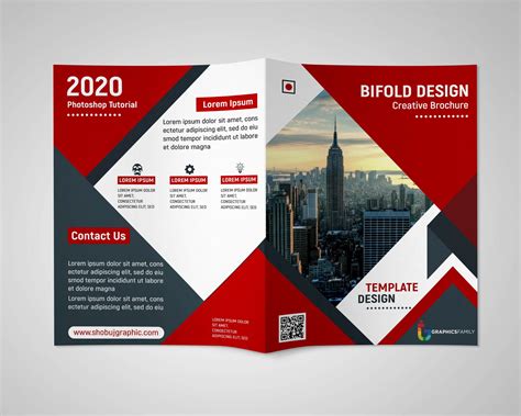 Bi Fold Brochure Indesign Template Free