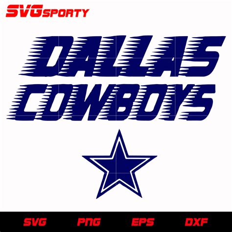 Template Cricut Dallas Cowboys Svg Free
