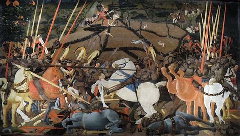 Padre di un figlio assassinato, marito di una moglie uccisa. La "Battaglia di San Romano" di Paolo Uccello « Italia, io ci sono.