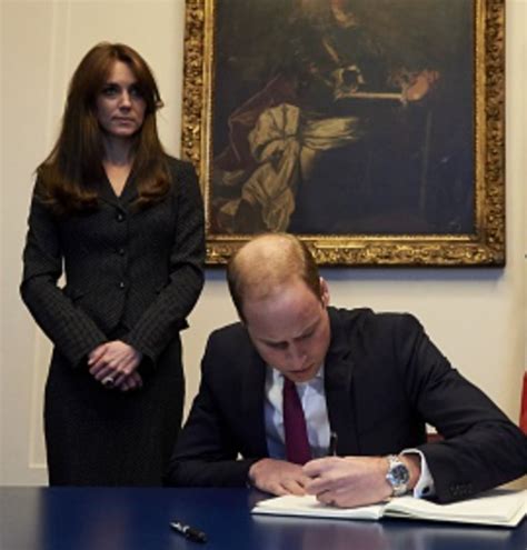 William And Catherine Sign Book Of Condolence For Paris Attacks The Royal Forums