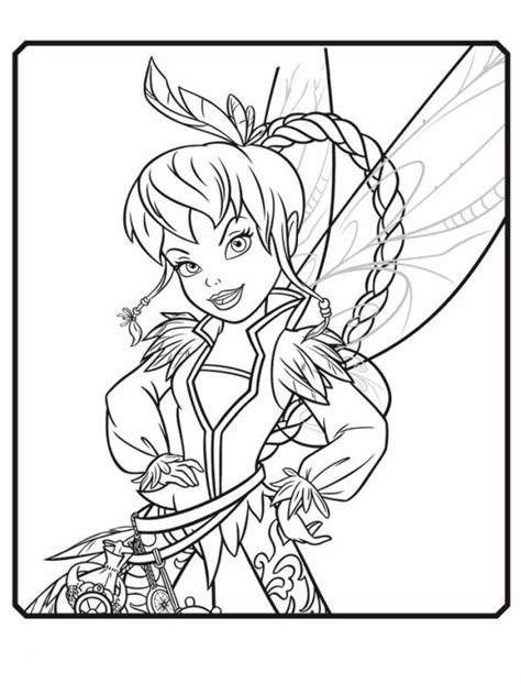 kids  funcom  coloring pages  tinkelbell pirate fairy