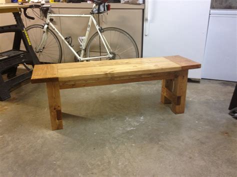 We can place that furniture set in the living room but it will be a little complicated. Free plans for making a rustic farmhouse table bench | A ...