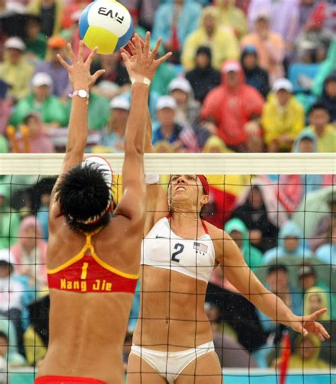 Olympian Bikinis Better For Volleyball