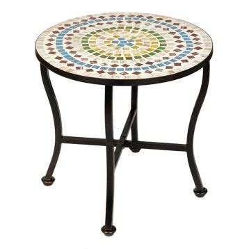 See more ideas about outdoor coffee tables, coffee table, outdoor. Colored Mosaic Outdoor Side Table | Outdoor side table ...