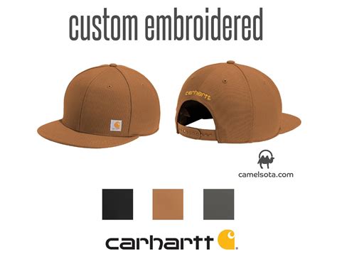 Custom Carhartt Ashland Cap Custom Carhartt Cap Custom Logo On Carhartt