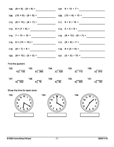 Grade 5 Mathematics Annual Revision Paper 1 Qanda • Teacha