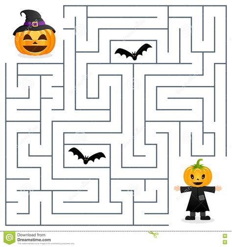 Halloween Maze Halloween Monster Halloween Activities Halloween