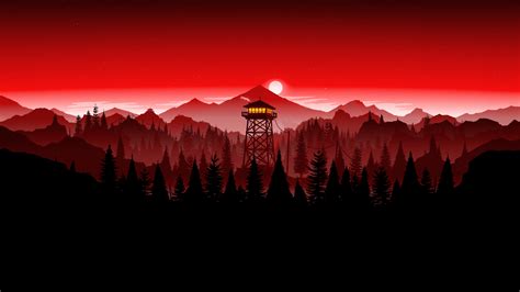 Got some 40k wallpapers with wallpaper engine, now i have big e and horus fighting for what truly matters. Firewatch Tower (Red Edit) | Dark wallpaper, Creative art ...