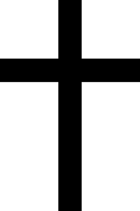 Filechristian Cross Iconsvg Wikimedia Commons