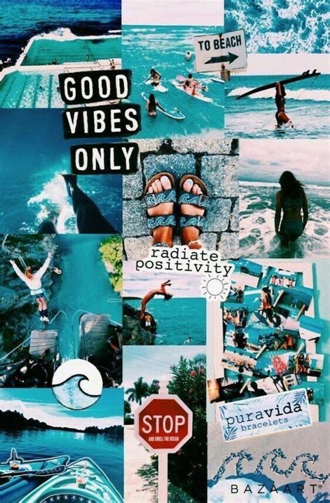 Good Vibes Only Cute Iphone Wallpaper Photos From The Beach Positive