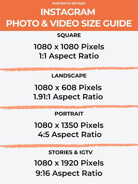 Instagram Photo And Video Size Guide Instagram Story Ads Instagram
