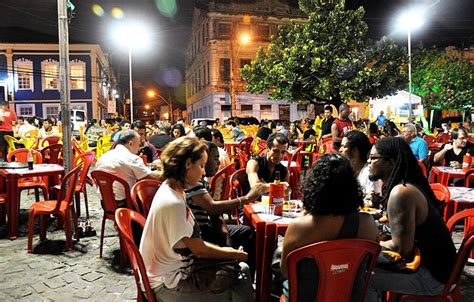 Noite No Rio Vermelho Com Acarajé Salvador Férias Brasil