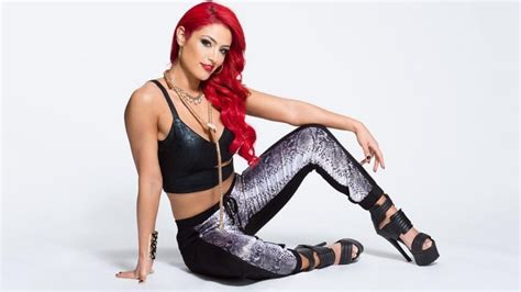 Several More Photos Of Wwe Womens Wrestler Eva Marie With Dyed Black