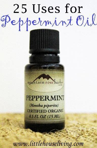 25 Uses For Peppermint Oil Did You Know That You Can Use Peppermint