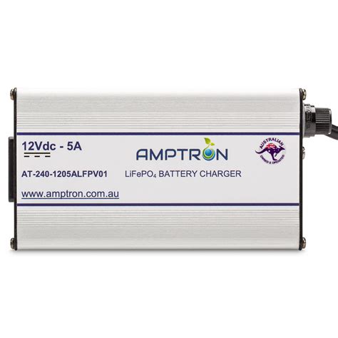 Amptron 12v 5a Lifepo4 Battery Charger Lithium At 240 1205alfpv01