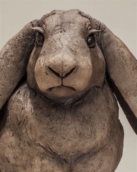Rabbit Sculpture 3 Nick Mackman Animal Sculpture