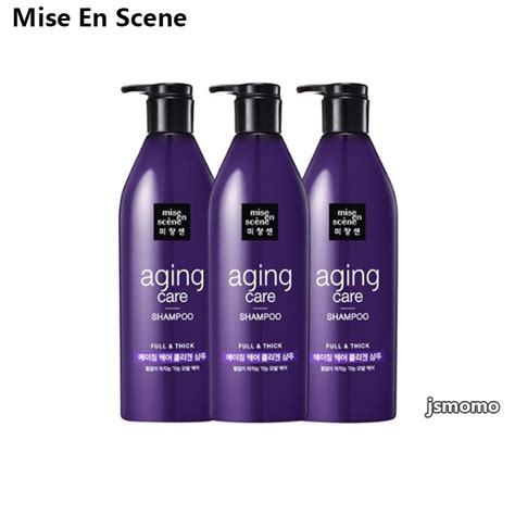 Agrees with my dry and brittle hair.  Mise En Scene  Aging Hair Care Shampoo 680ml x 3ea ...