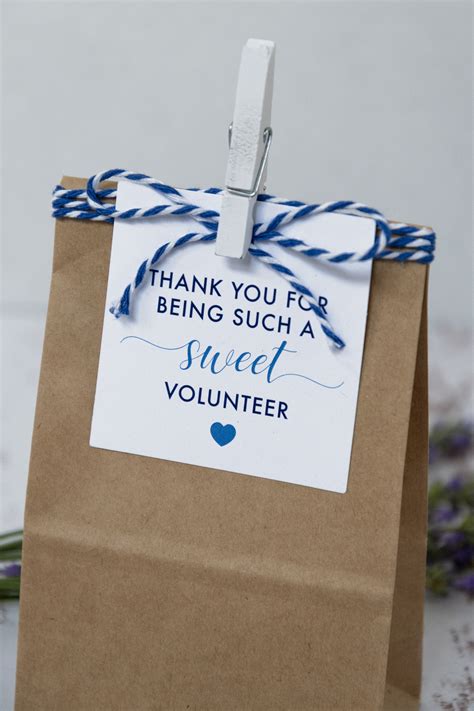 Free Printable Volunteer Appreciation T Tags Faking It Fabulous