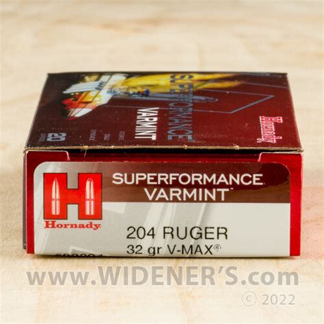 204 Ruger Ammo For Sale At Wideners